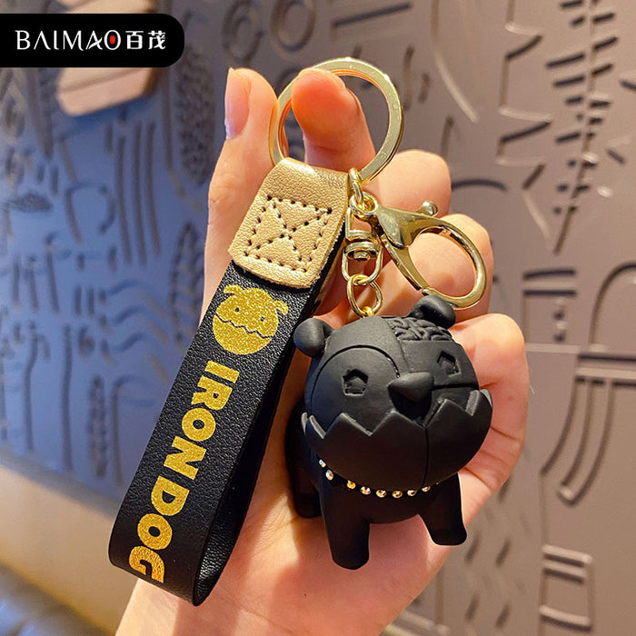 Wholesale Cartoon resin keychain, cute and creative keychain, car key, backpack pendant