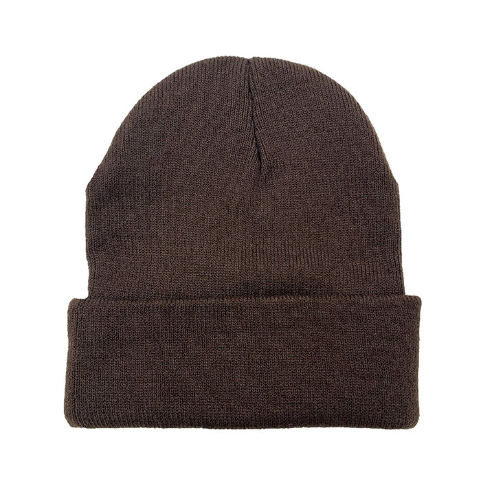 Wholesale Autumn and Winter Plain Solid Color Knitted Pullover Hat JDC-FH-AXing027