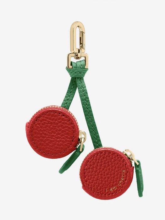 Wholesale Cherry Fruit Keychain Mini Cute Coin Purse Bag