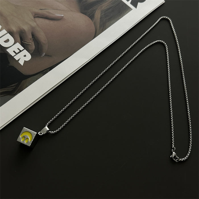 Wholesale Titanium Steel Creative Necklace Sweater Chain JDC-NE-hanbo002