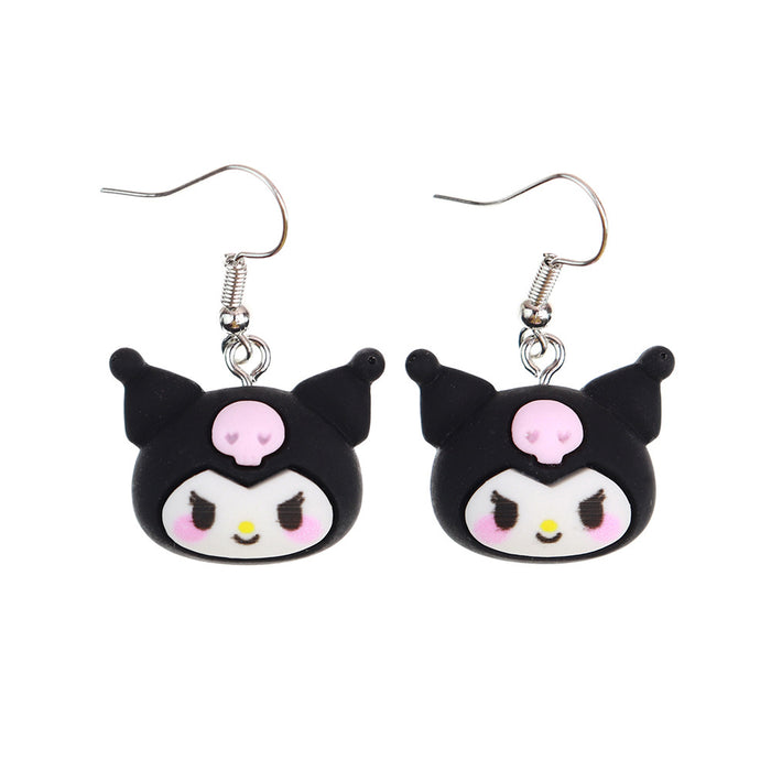 Wholesale Cartoon Resin Earrings JDC-ES-niqing032