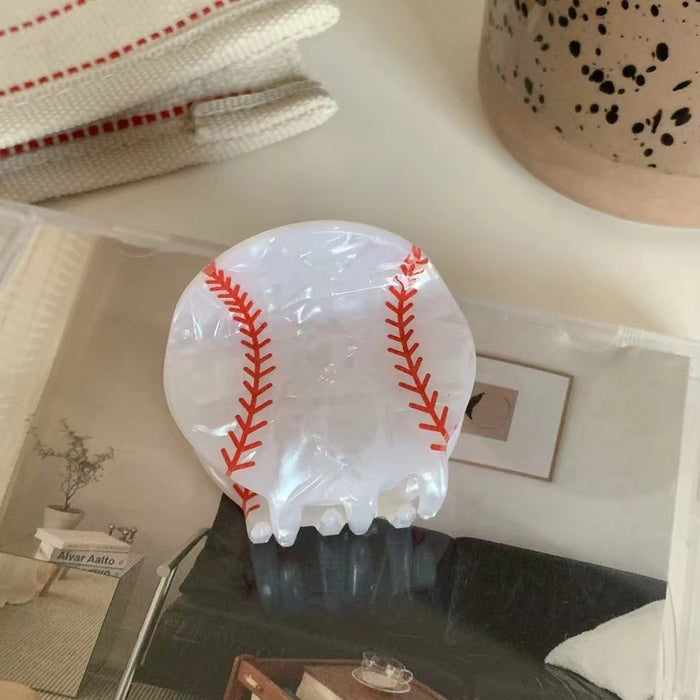 Wholesale Rugby Grabber Basketball Hairpin Football Volleyball Shark Clip Tennis Clip Creative Headwear Hair Accessories