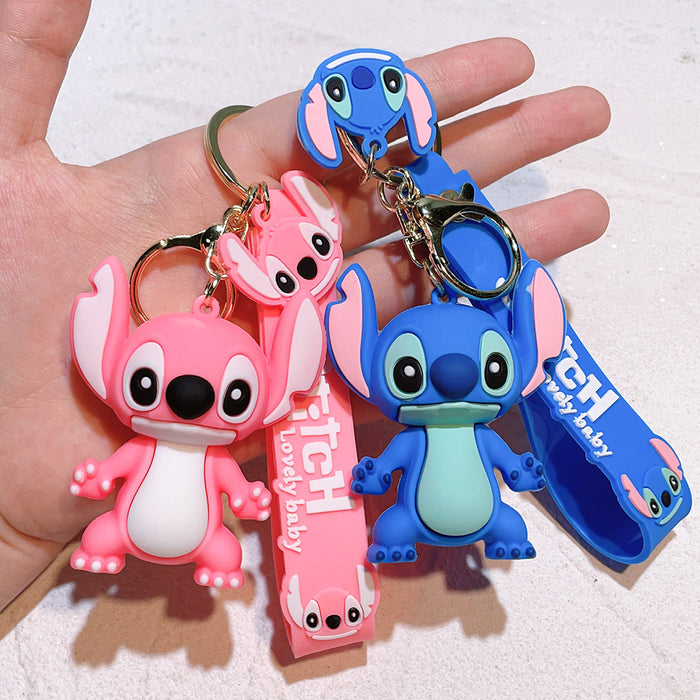 Wholesale Cartoon Silicone Doll Keychain JDC-KC-QiChao019