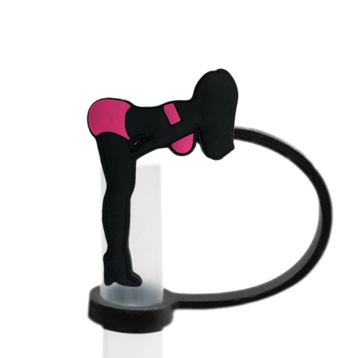 Wholesale Straw cap, food grade silicone straw cap, 8/10mm dust cap, cartoon straw plug