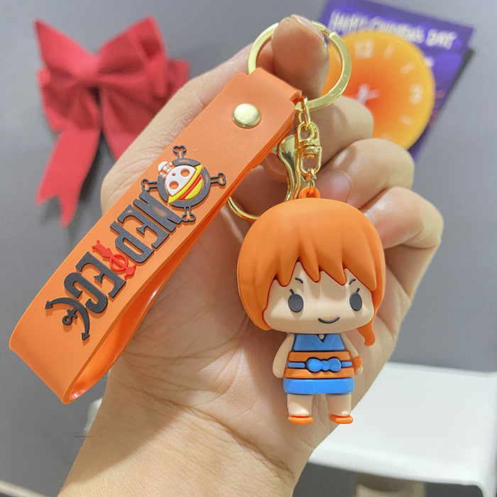 Wholesale Cute PVC Anime Character Keychains
