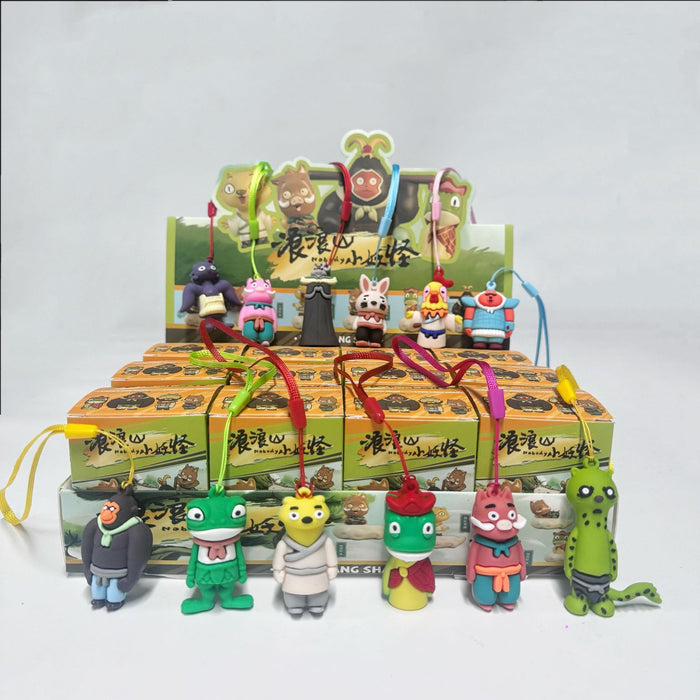 Wholesale 12pcs Little Monster blind box blind bag hand-made surrounding ornaments children' s toys