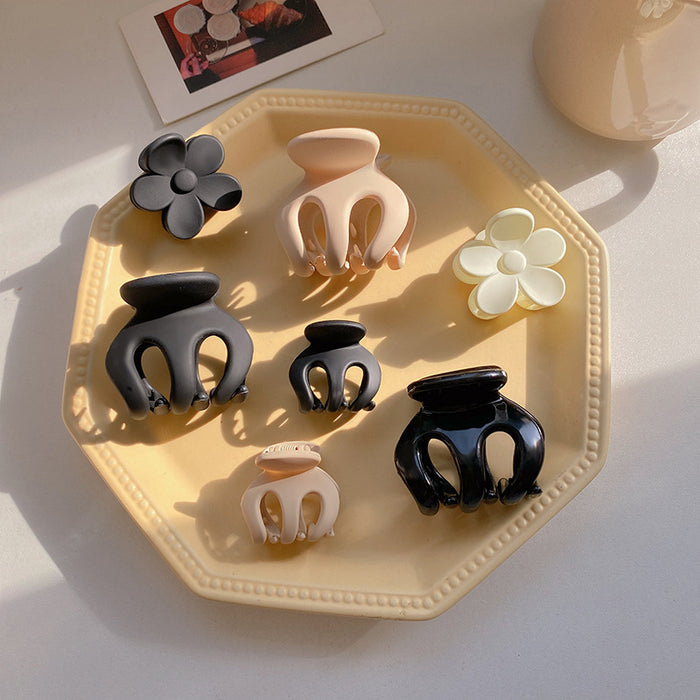 Wholesale  Pumpkin Clip Invisible High Horsetail Fixed Artifact Hair Clip  Bangs Broken Hair Small Grab Clip for Women