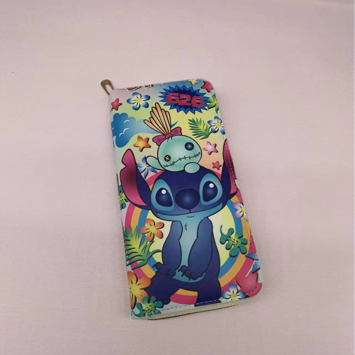 Wholesale Cartoon Cute Zipper Printed Wallet JDC-WT-QT013