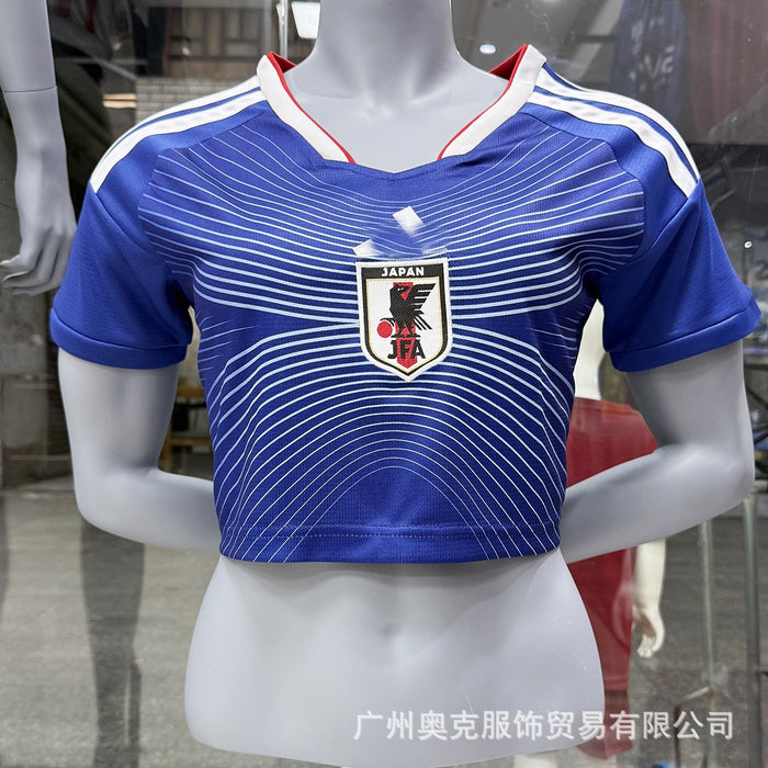 Wholesale World Cup Short Sleeve Women' s Jersey Top Football Shirt