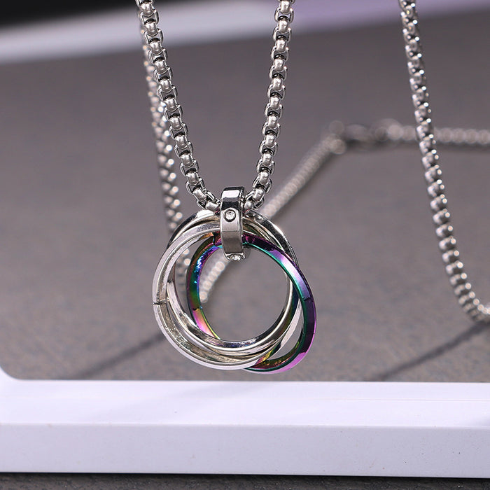 Wholesale Pendant Stainless Steel Necklace JDC-NE-Zheq008