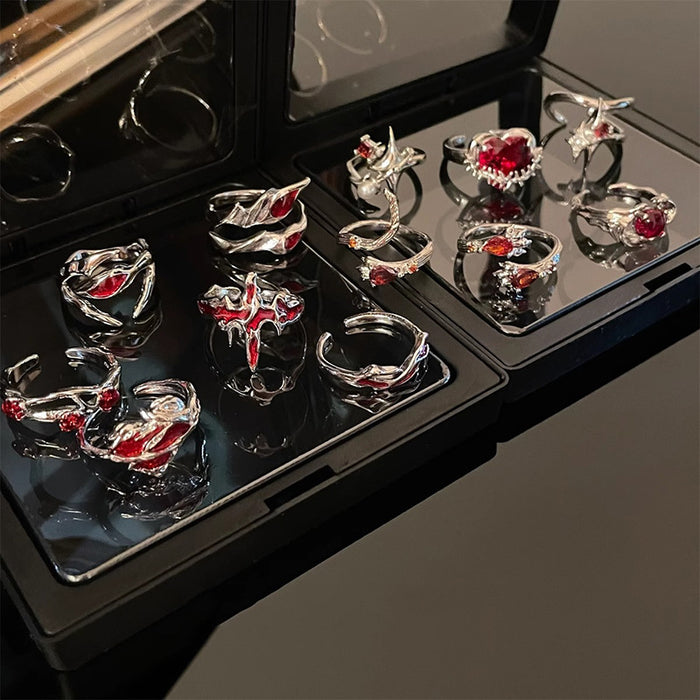 Wholesale High end ring with versatile layering and niche design