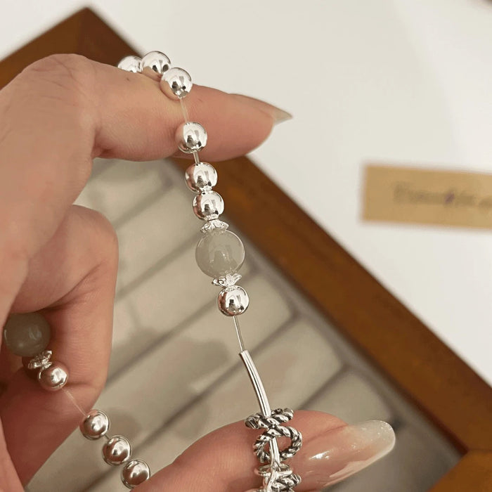 Wholesale Pendant elastic bracelet bead versatile, niche high-end new product