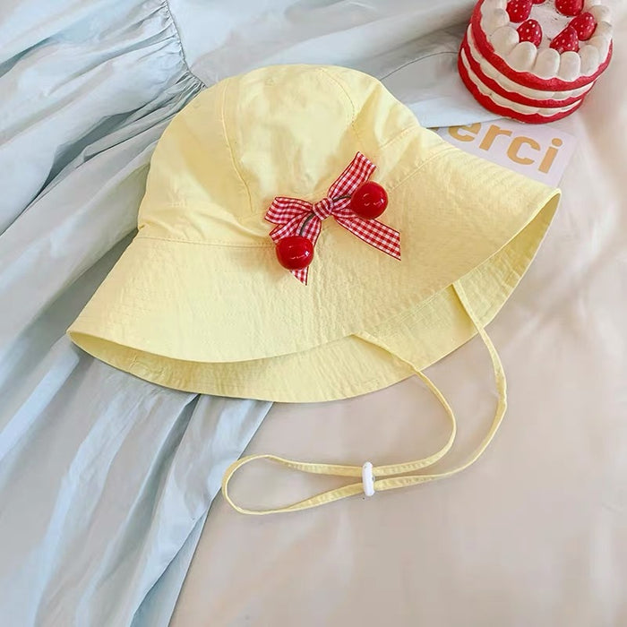 Wholesale Wholesale bow button quick drying fisherman hat, thin version, breathable flip eave basin hat, sunshade and sun protection hat