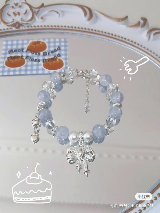 Wholesale Popular butterfly bracelet with niche design and high-end color matching