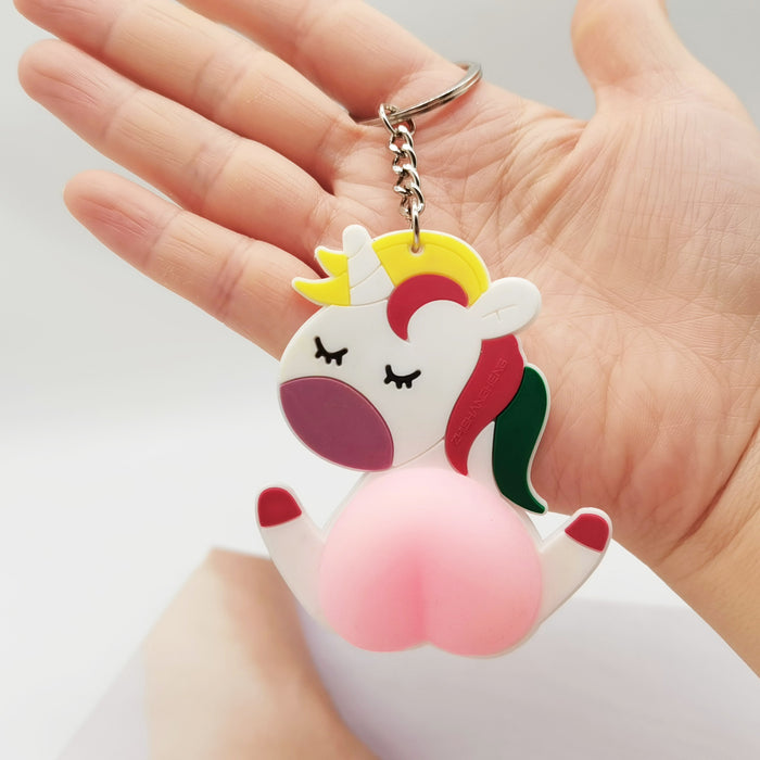 Wholesale PVC Butt Doll Keychain JDC-KC-XiangY066