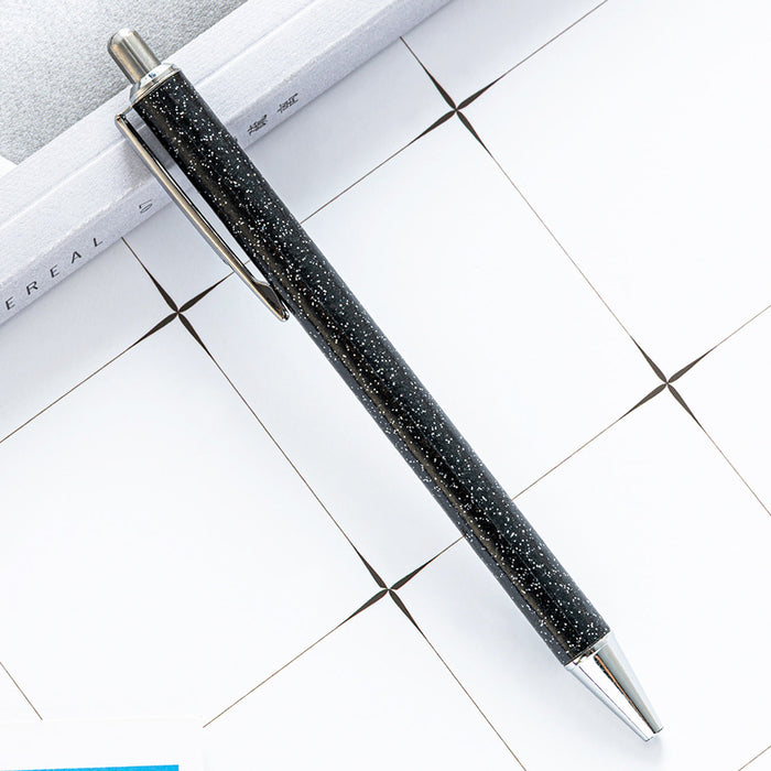 Wholesale Metal Push Ballpoint Pen Rose Metal JDC-BP-JingL007