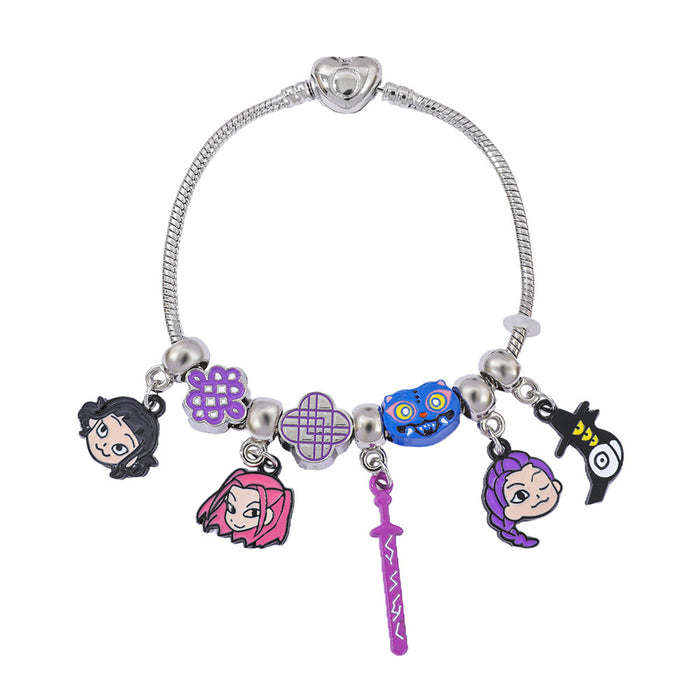 Wholesale Cartoon Anime K-POP Fashion Beaded Bracelet