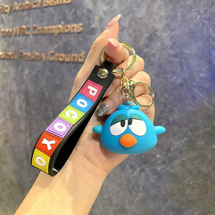 Wholesale  Animation Mga Animation Keychain Cartoon Toe Bag Pendant Key Chain Gift