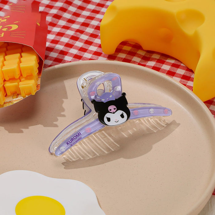 Wholesale Color Transparent  Grab Clip Cute Cartoon Hair Grab