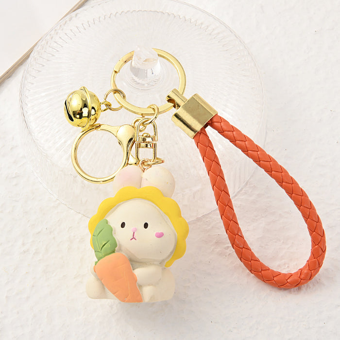 Wholesale Resin figurine keychain pendant