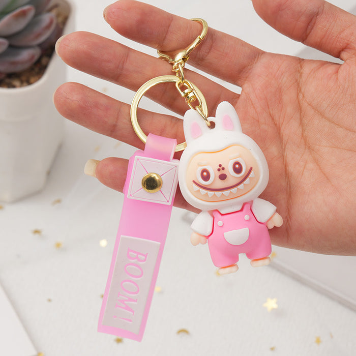 Wholesale Creative keychain, cute doll, backpack, car keychain, small gift pendant