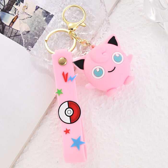 Wholesale Keychain pendant, soft rubber figurine, car backpack pendant, small gift