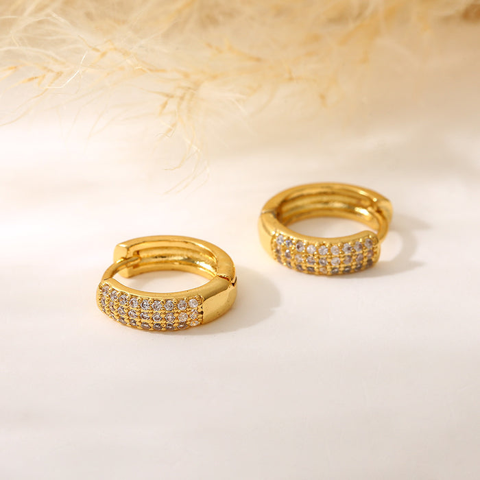 Wholesale Metallic earrings, light luxury, niche, exaggerated geometric earrings, earrings, wholesale