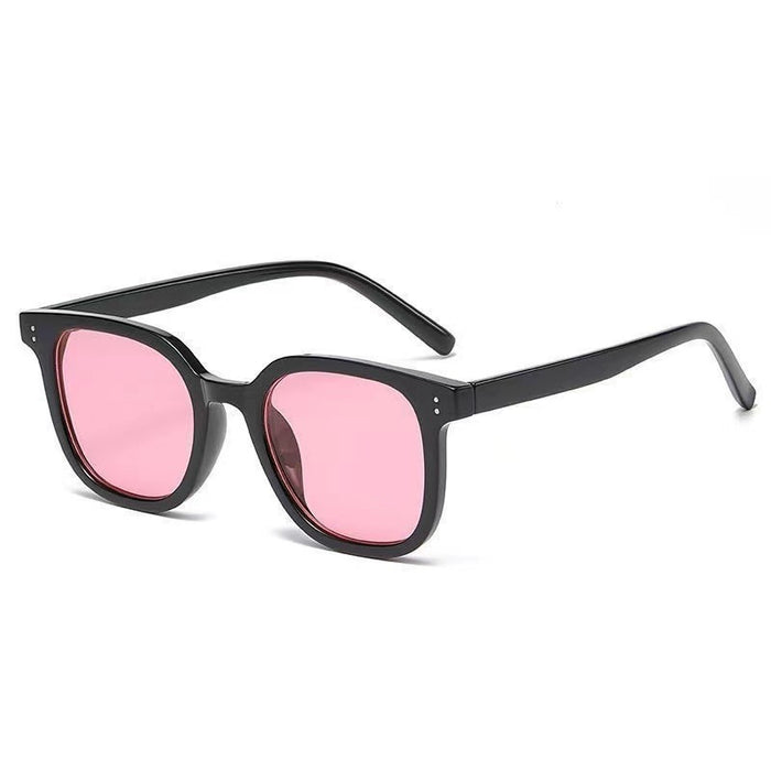 Wholesale  two-point rice nail multi-color sunglasses blush gradient sunglasses summer