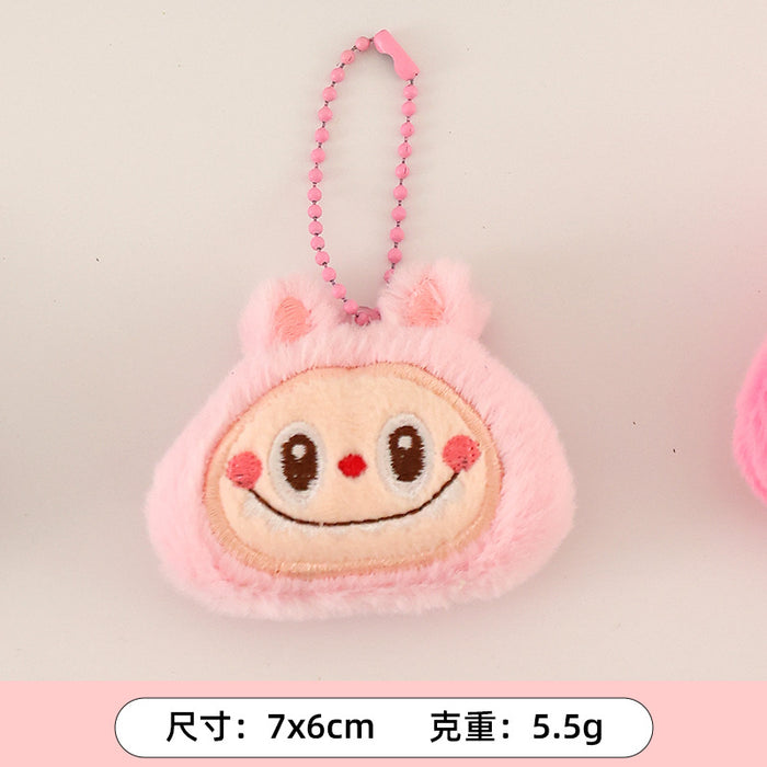 Wholesale Cartoon Plush Pendant Cute  Doll Brooch Bag Pendant Small Accessories