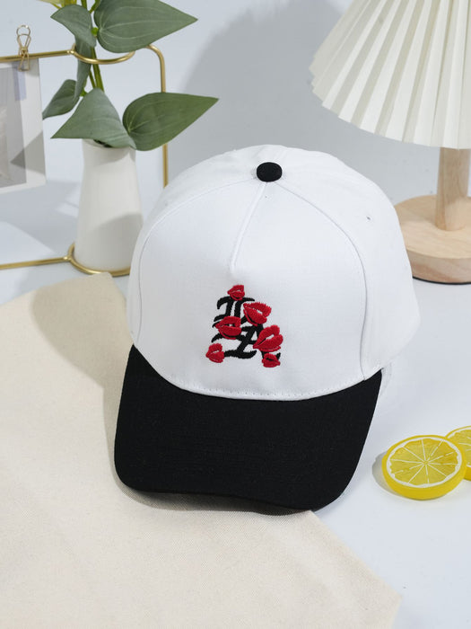 Wholesale Baseball cap embroidered duckbill cap universal sun protection