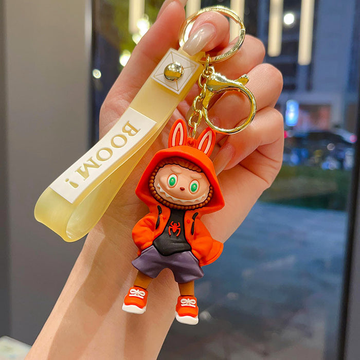 Wholesale Little Sheep Keychain Car Ornament Bag Pendant Gift Cross-Border