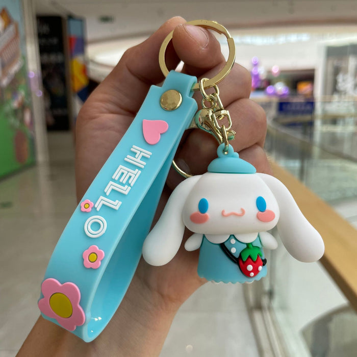 Wholesale Keychain Cute Doll Bag Pendant Car Keychain Ring