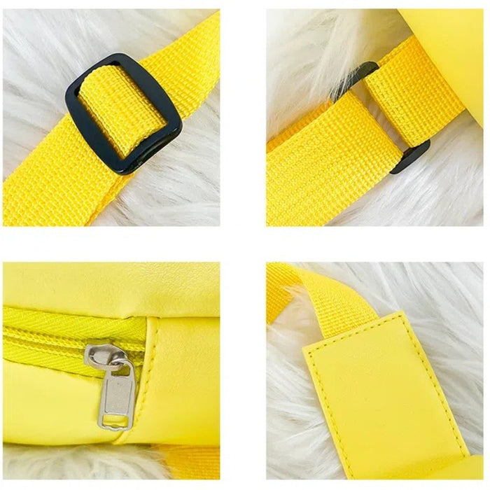 Wholesale Cute candy-colored PU leather shoulder bag suitable for both boys and girls