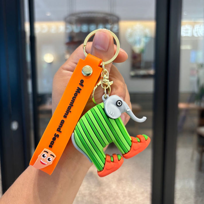 Wholesale Doll Silicone Keychain Bag Pendant Keychain