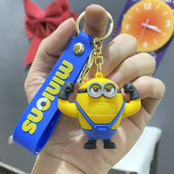 Wholesale Cute keychain pendant cartoon car keychain ornament