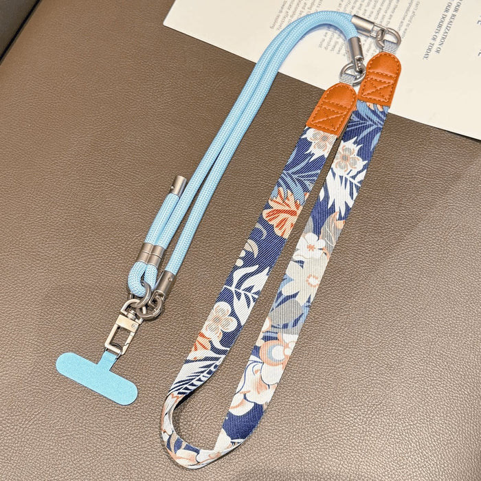 Wholesale Retro Silicone Phone Lanyard Adjustable Crossbody Wrist Strap