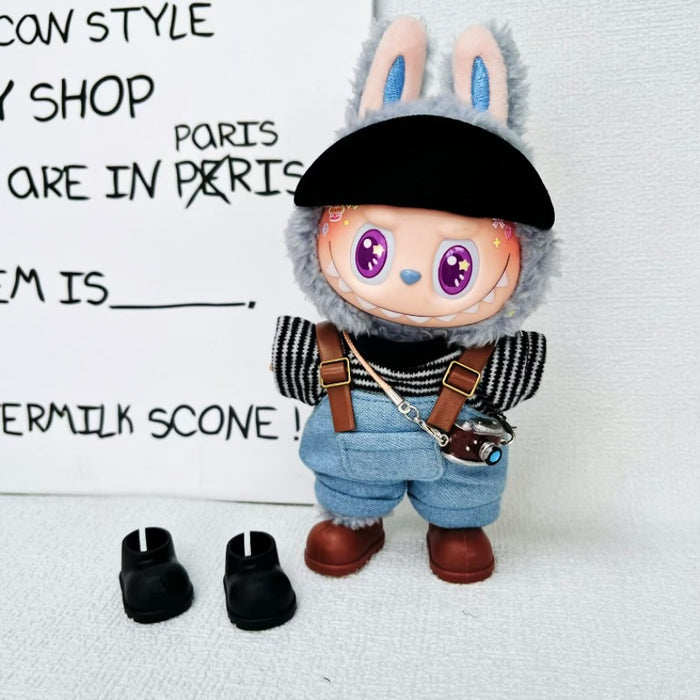 Wholesale Sweatshirt and overalls suit clothing set dress-up baby clothes