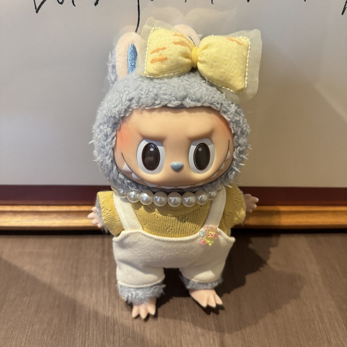 Wholesale Doll Clothes Pearl Necklace Overalls Mini Skirt Doll Clothes