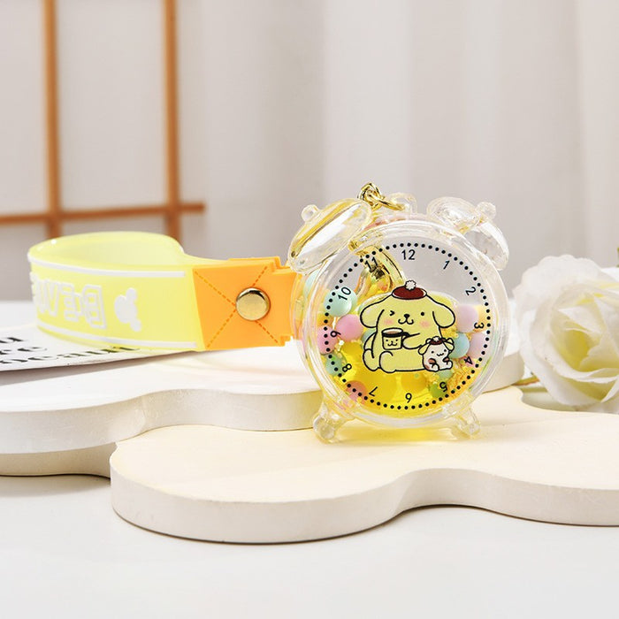 Wholesale Cartoon Quicksand Swim Ring Keychain