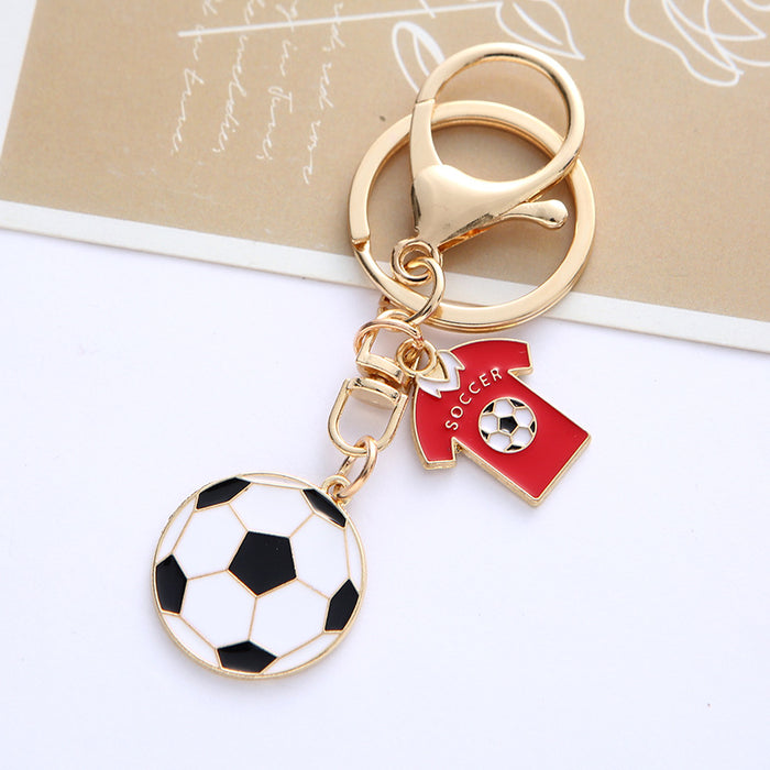 Wholesale Football Pendant Keychain Bag Charm World Cup Souvenir Gift
