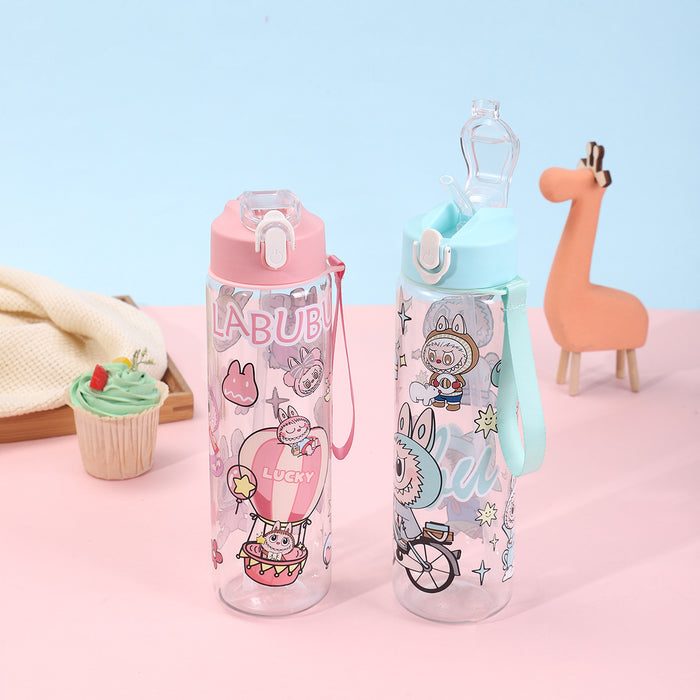 Wholesale Children' s Cartoon Straw Water Tumblers Cup