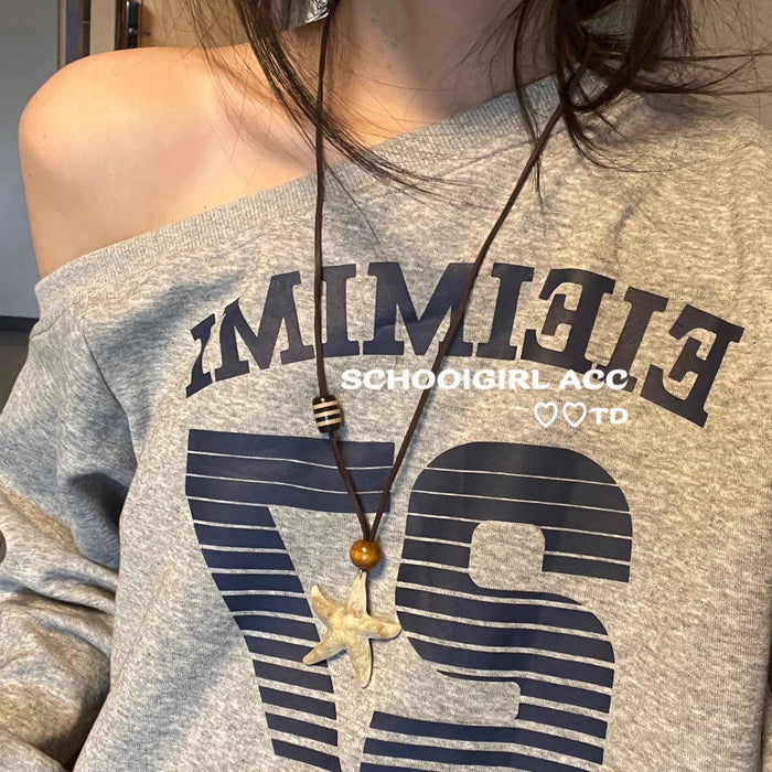 Wholesale Bohemian Vintage Style Long Chain Necklace Alloy Pendant Animal Design