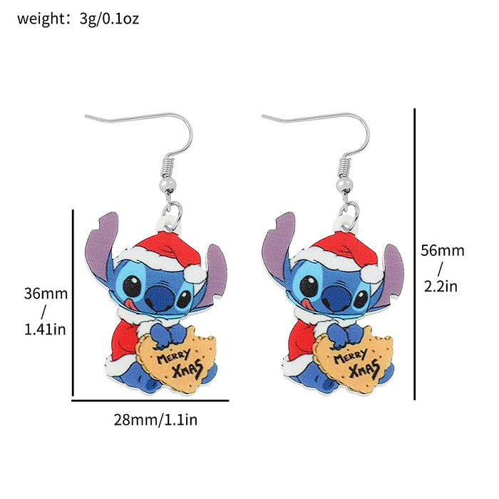 Wholesale anime star baby acrylic earrings Cartoon Doll earrings