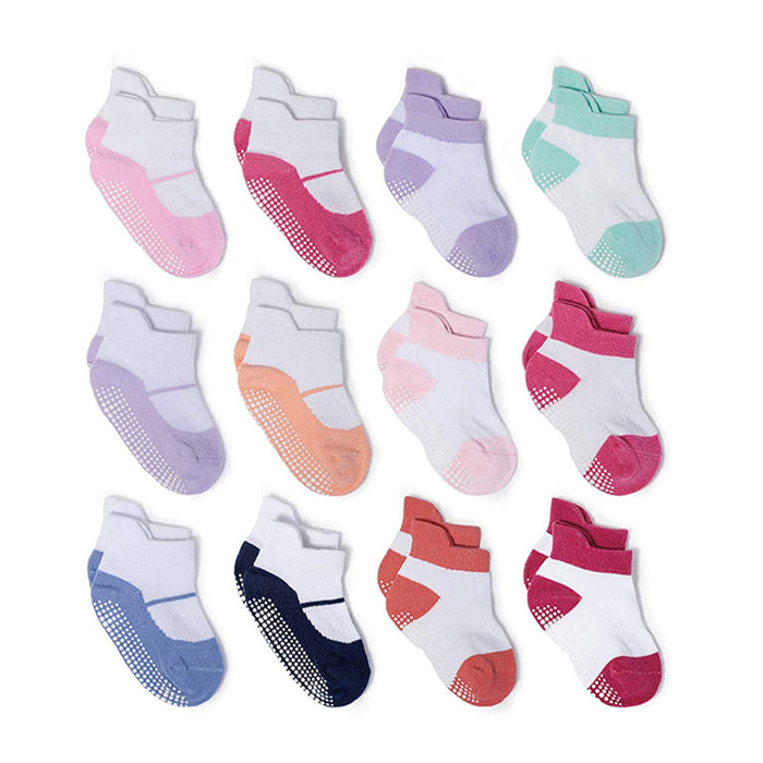 Wholesale Cotton baby anti slip socks, soft and comfortable, children's floor socks