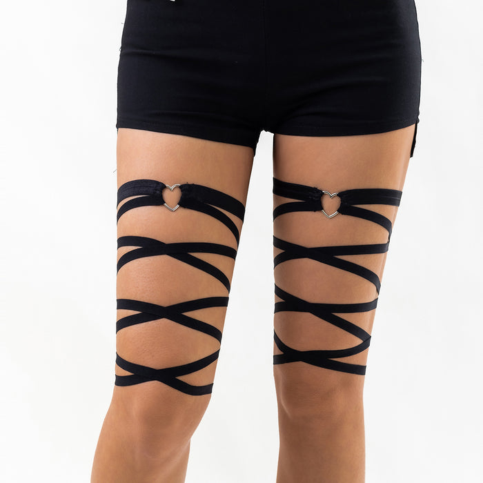 Wholesale Jewelry elastic strap leg loop multi-layer personalized leg chain sexy