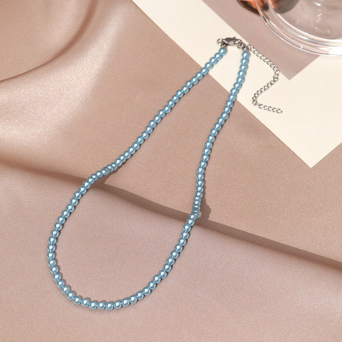 Wholesale Necklace, pearl collarbone chain, new style, fashionable and sexy necklace