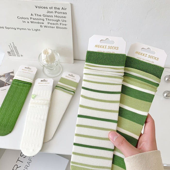 Wholesale Socks Thin Stacked Socks Middle Socks