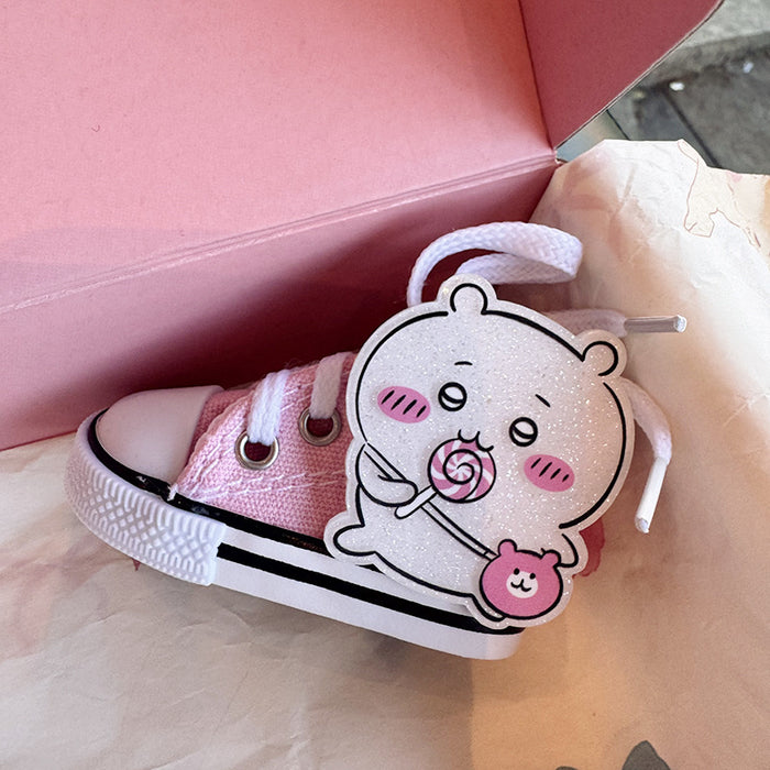 Wholesale Acrylic Rabbit White Shoes Keychain Couple Keychain