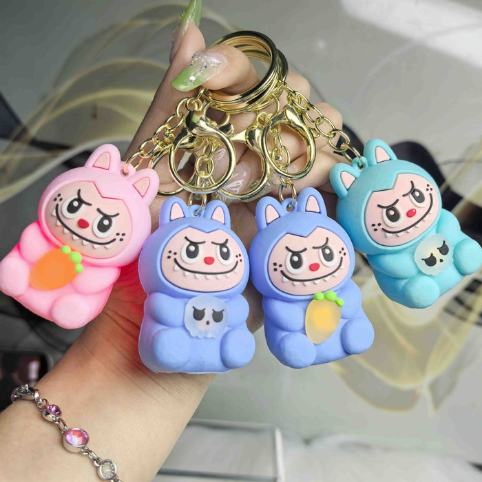 Wholesale Cartoon Loving Little Sheep Keychain Pendant,  Cute Student Bag Pendant,  Couple Style Small Gift Stall