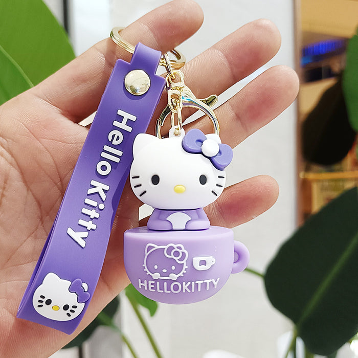 Wholesale Cartoon Silicone Doll Keychain JDC-KC-KuangK024